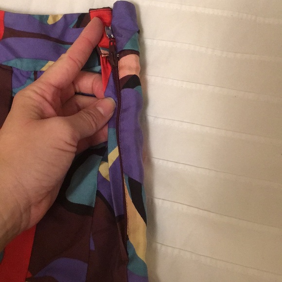 Silk CLUB MONOCO Pleated skirt - Picture 3 of 3